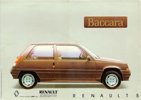 renault 5 baccara 1.7|Renault Super 5 1.4 Baccara Technical Specs, Dimensions.